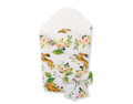 Baby nest 2in1 with stiffening with bow - in the forest