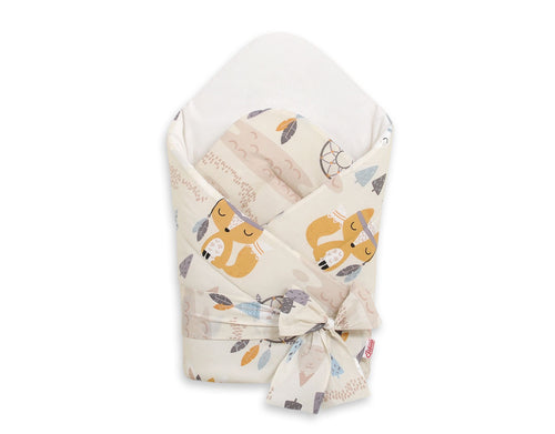 Baby nest 2in1 with stiffening with bow -   little Indians