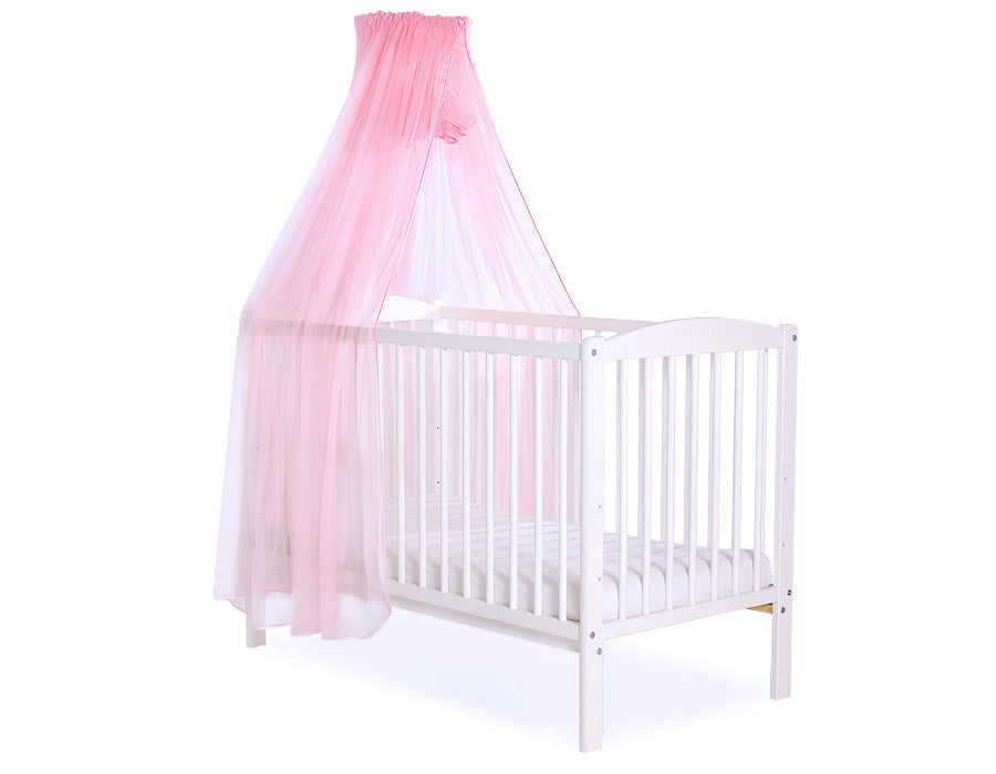 Mosquito-net made of chiffon - pink