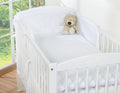 Bedding set 3-pcs 135x100 - Hanging Hearts white