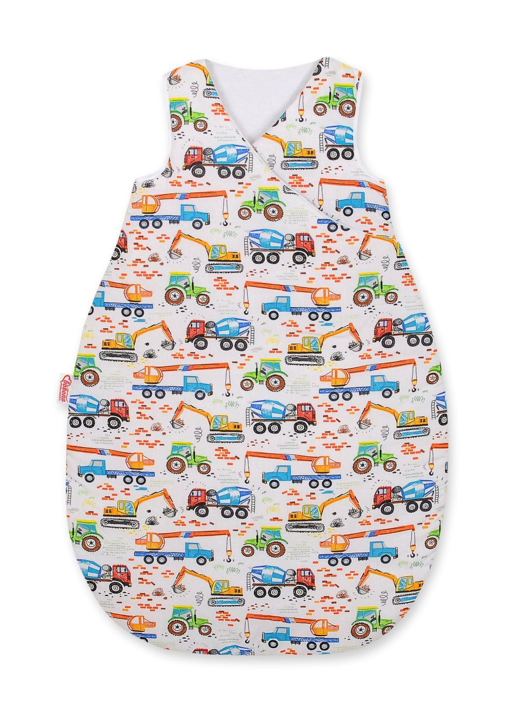 Cotton sleeping bag for children, size M, 3-12 months, TOG 2.5, all-season - construction