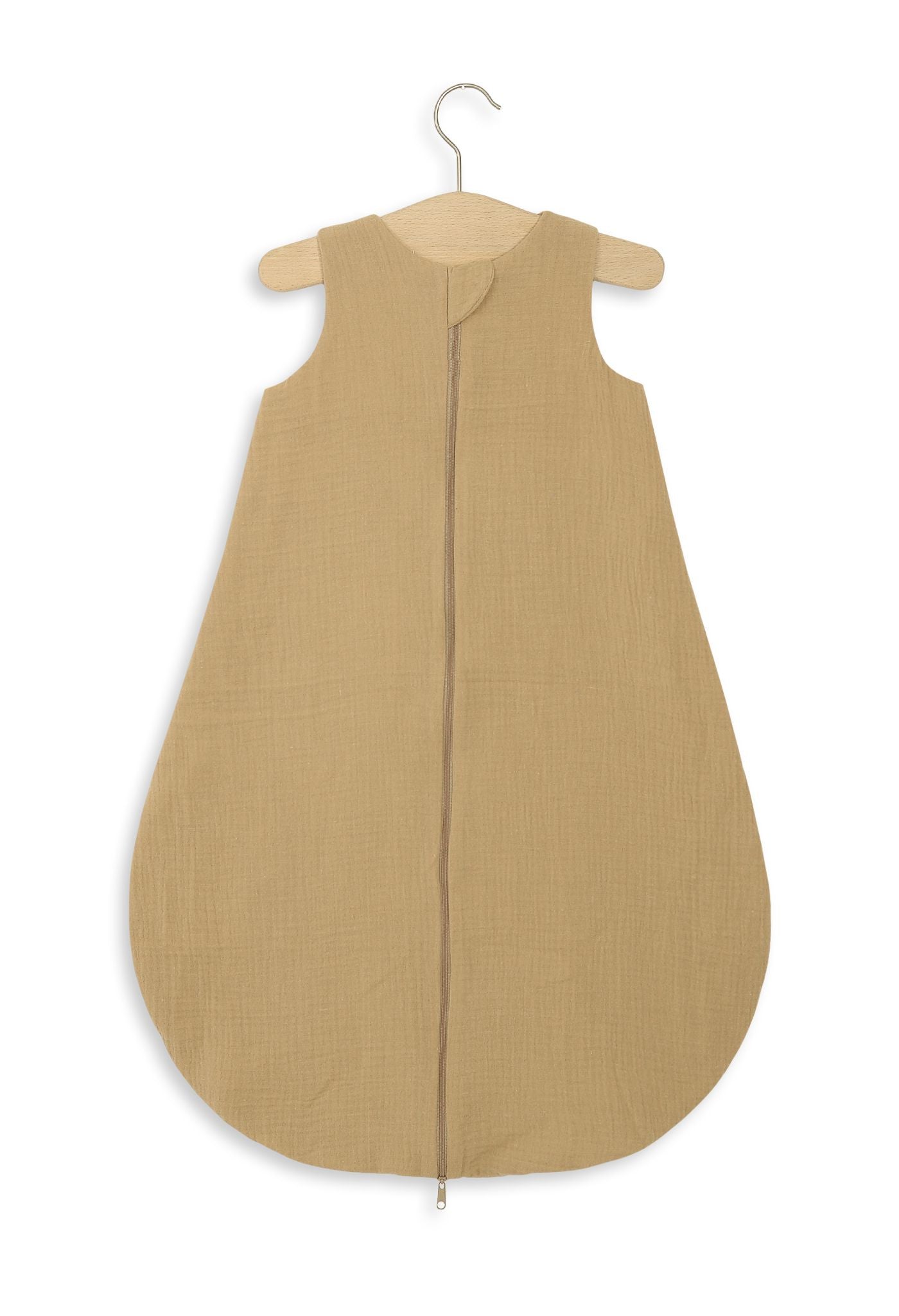 Muslin baby sleeping bag 6-12 months M for summer TOG 1.0 - camel