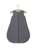 Muslin baby sleeping bag 0-6 months S for summer TOG 1.0 - anthracite