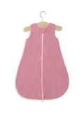 Muslin baby sleeping bag 0-6 months S for summer TOG 1.0 - retro pink