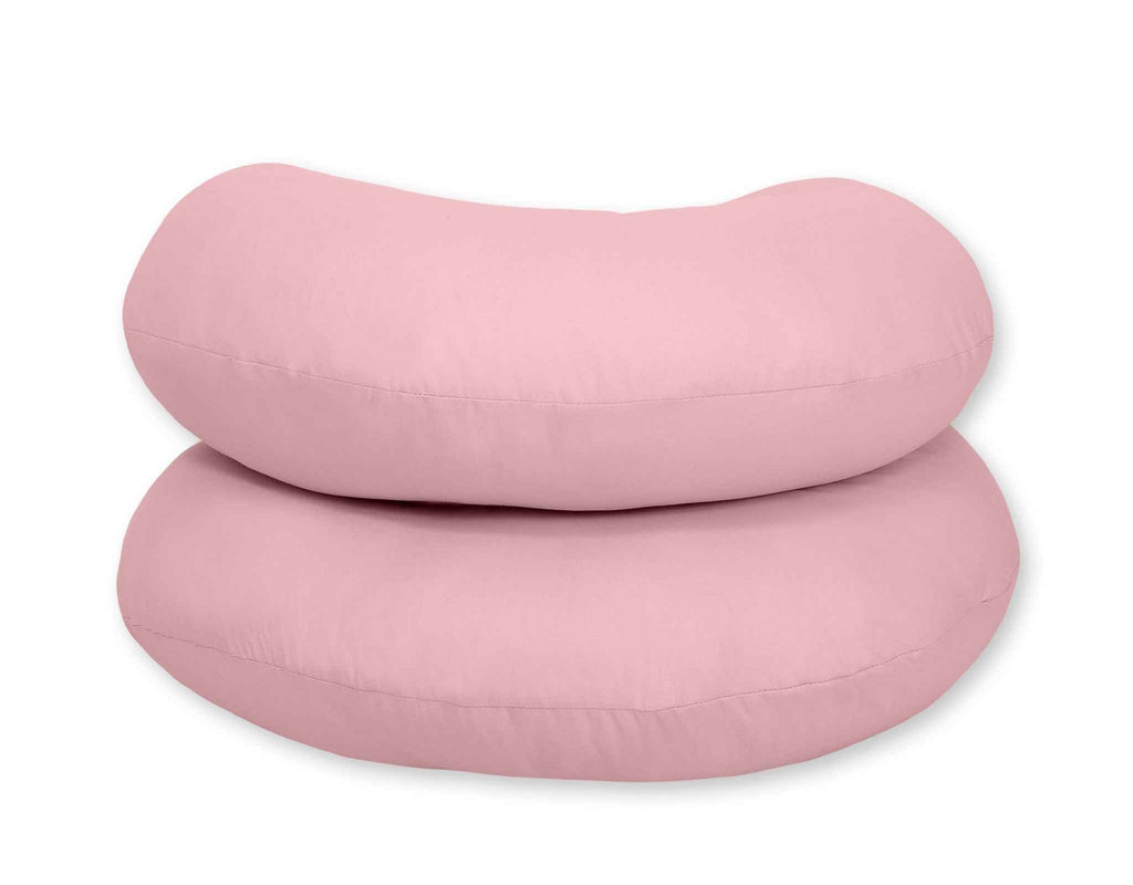 Cotton  pillowcase for pregnancy Pillow C - pastel pink