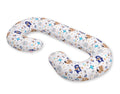 Maternity Support Pillow C, removable pillowcase - navy blue bears