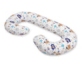 Cotton  pillowcase for pregnancy Pillow C - navy blue bears