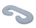 Cotton  pillowcase for pregnancy Pillow C - pastel blue