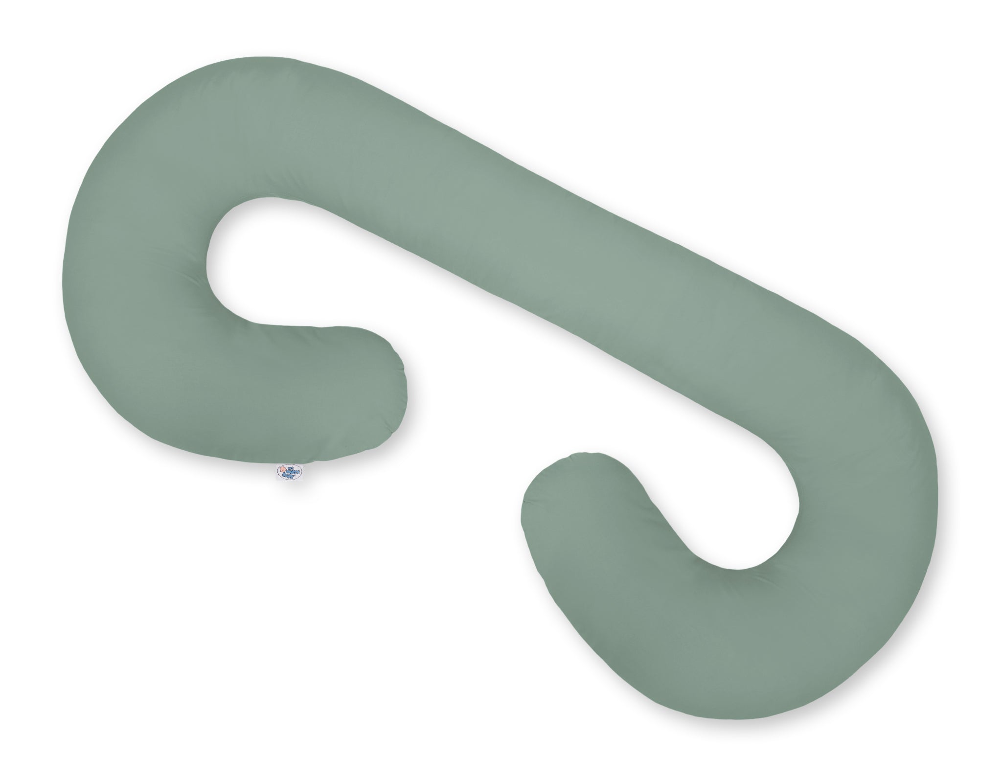 Cotton  pillowcase for pregnancy Pillow C - pastel green