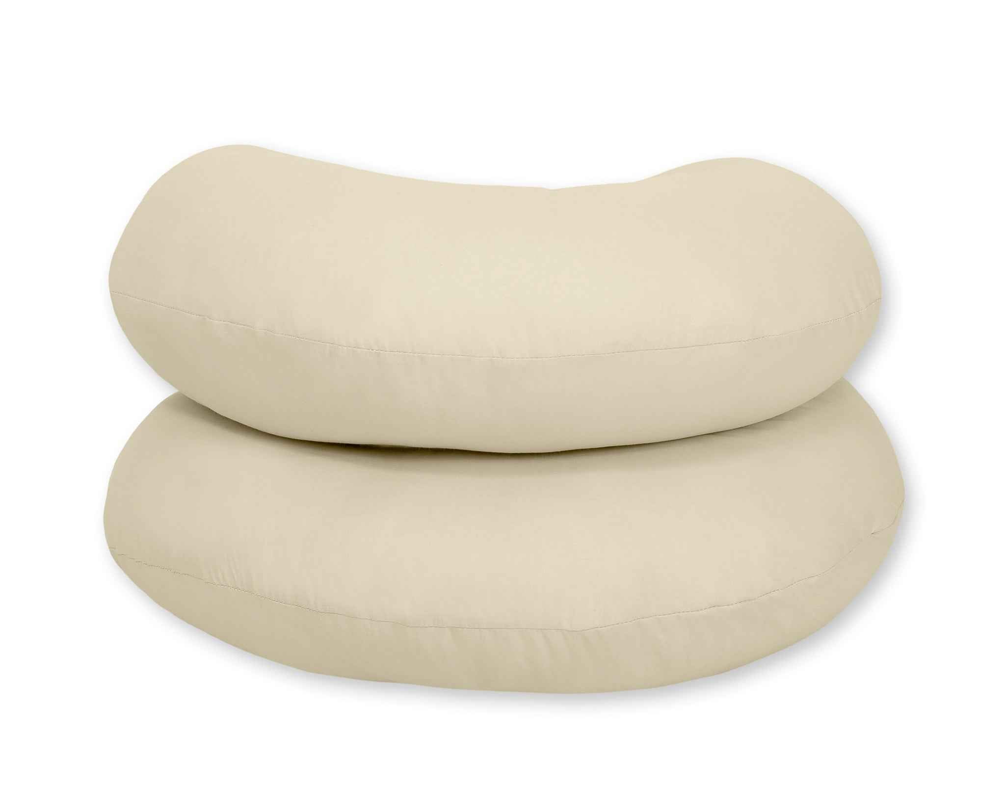Cotton  pillowcase for pregnancy Pillow C - beige