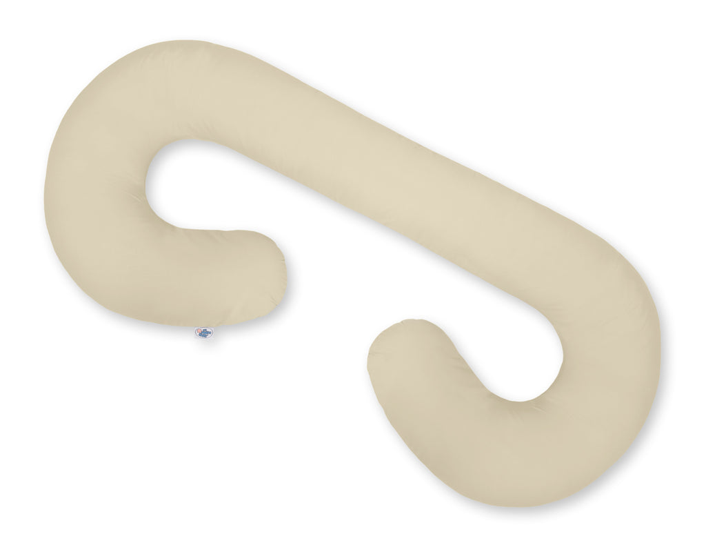 Cotton  pillowcase for pregnancy Pillow C - beige
