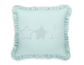 Decorative pillow with application - mint