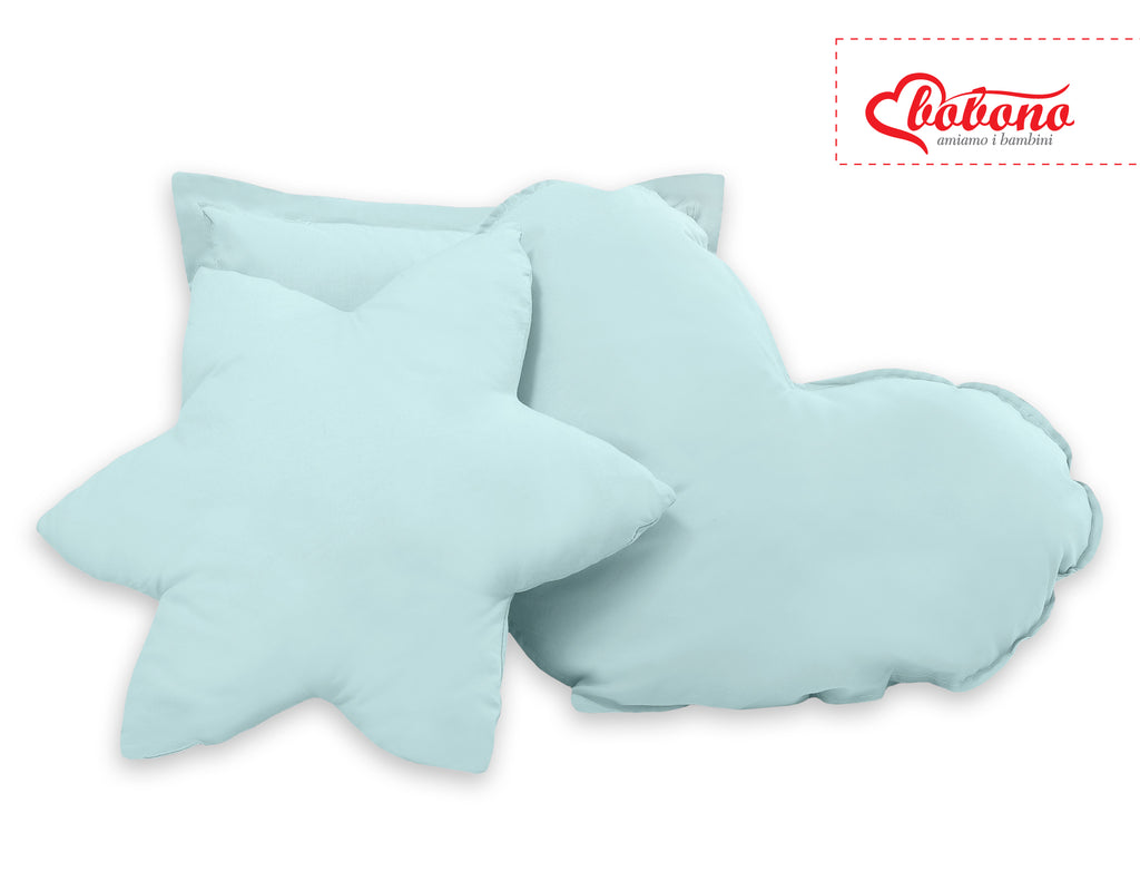 3pcs pillow set - mint