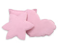 Set of 3 cushions for the tipi tent - pink