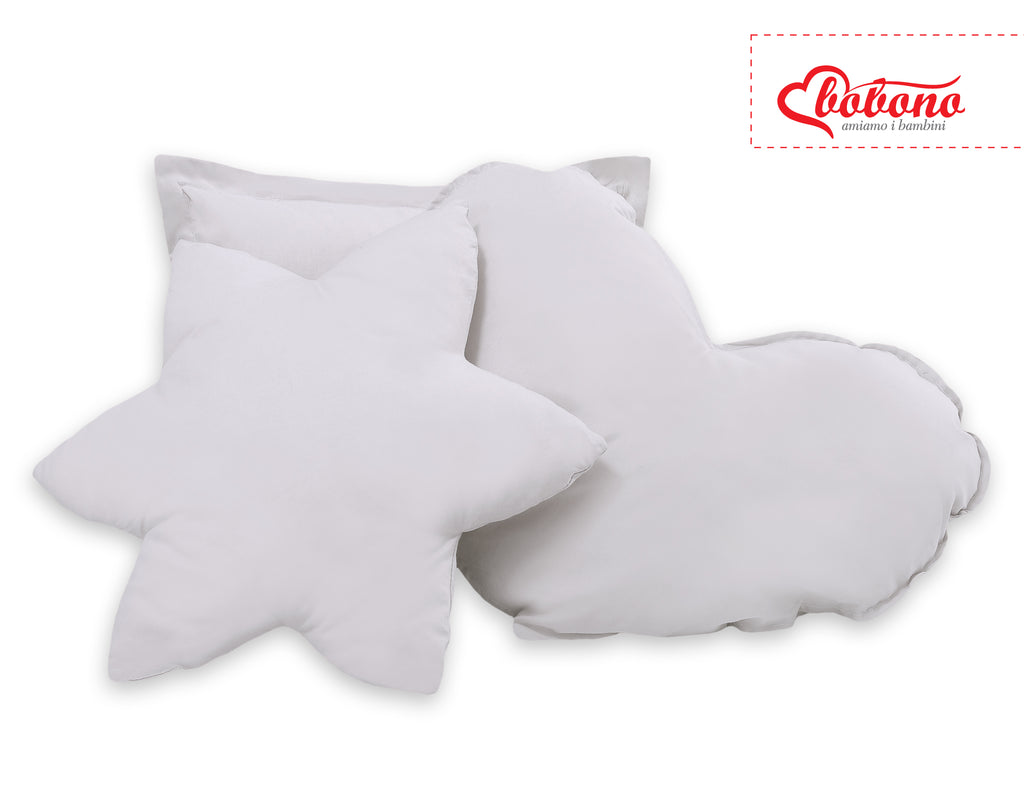 3pcs pillow set - gray