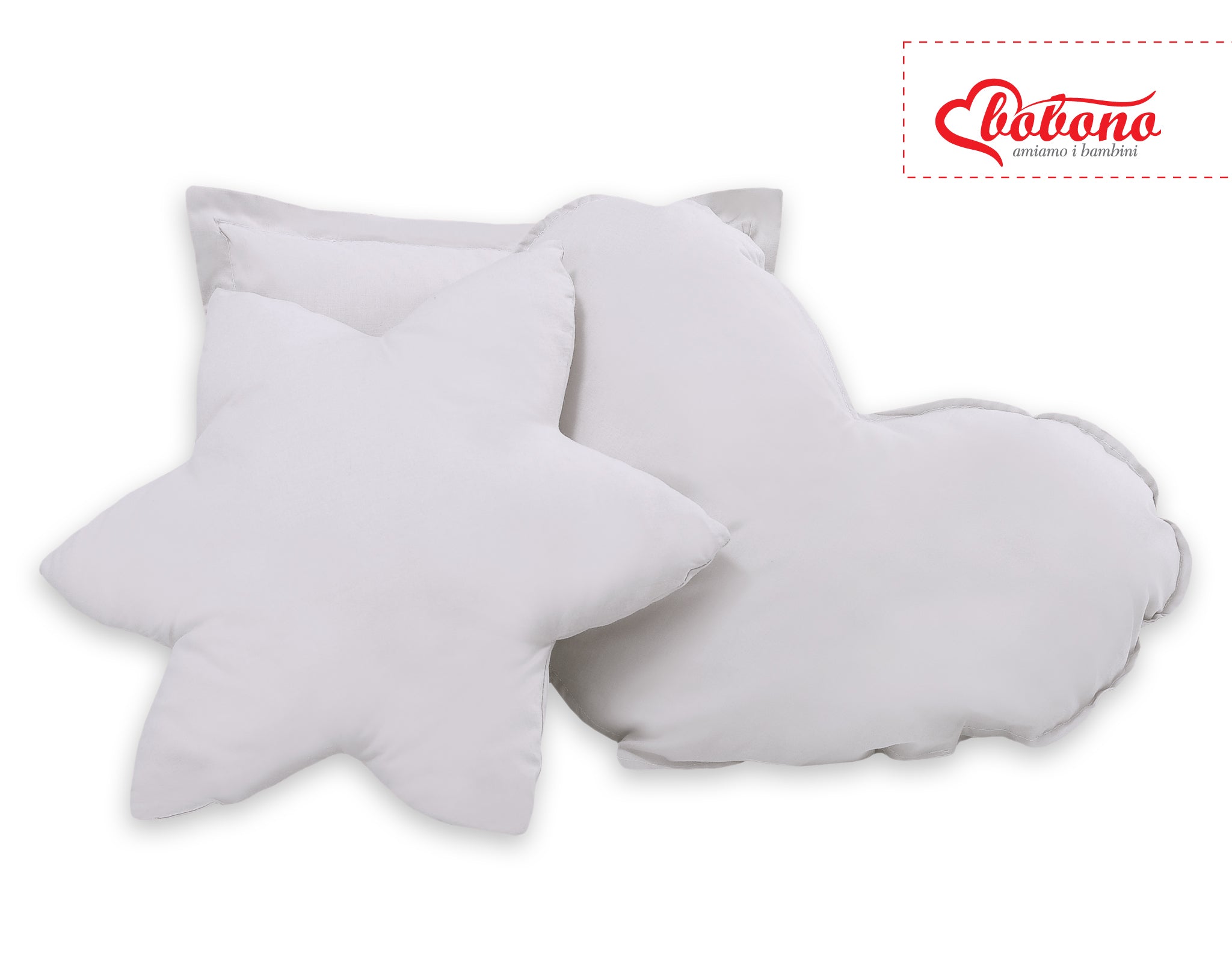 3pcs pillow set - gray