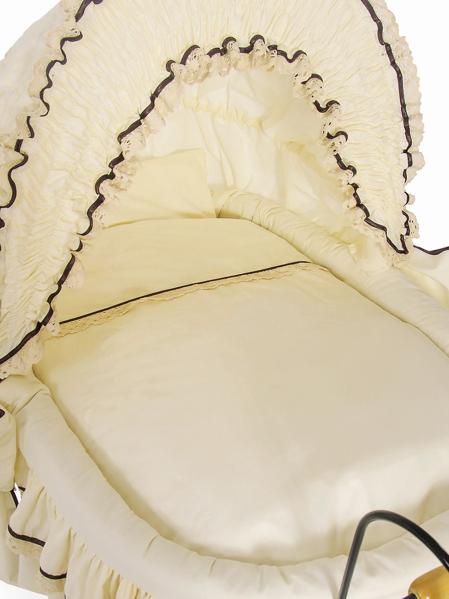 Cover set 4 pcs for Moses Basket/Wicker crib Emma no. 2100-026 or 72100-026