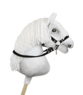 Hobby Horse reins for halters - black