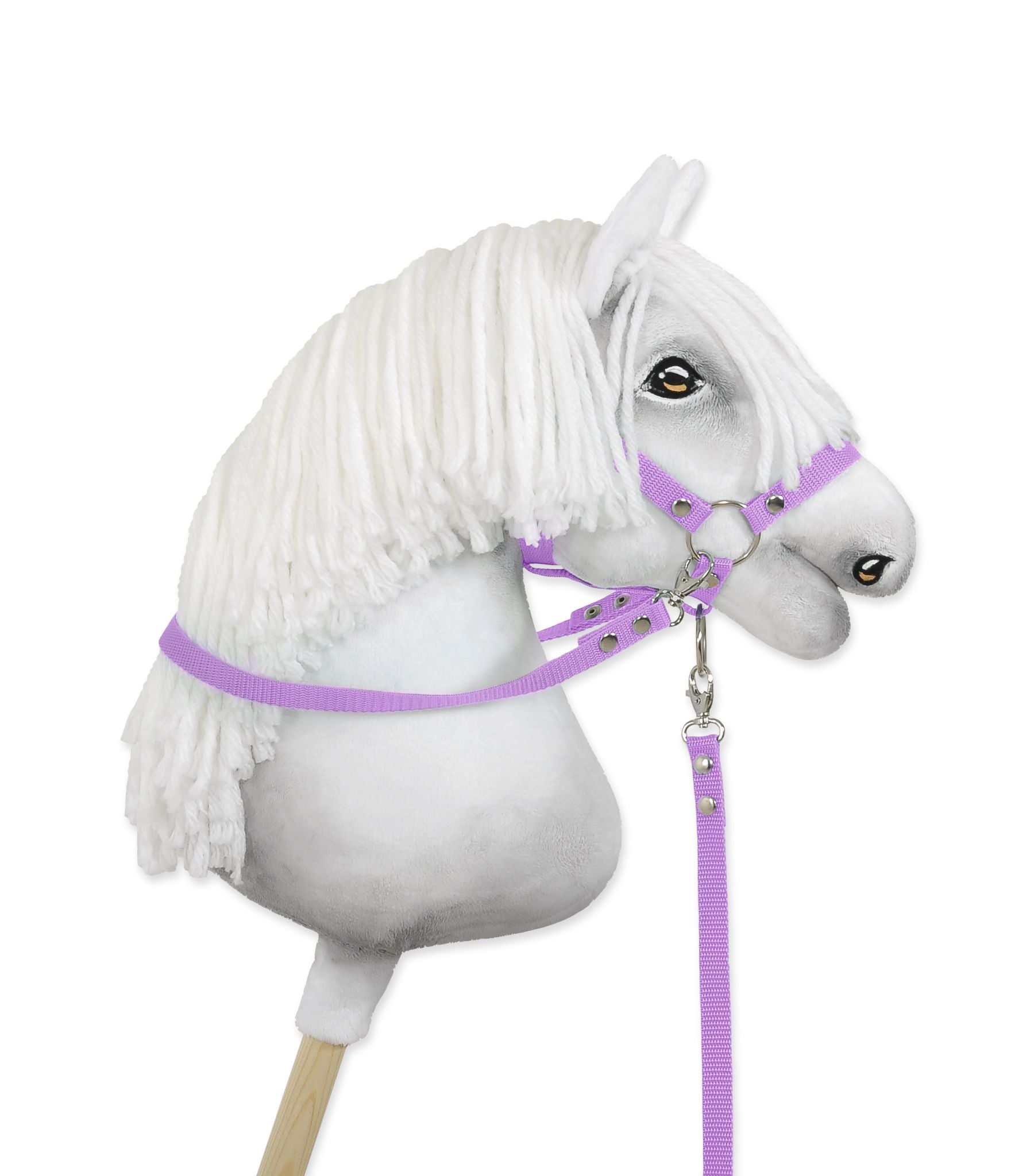 Hobby Horse reins for halters - purple