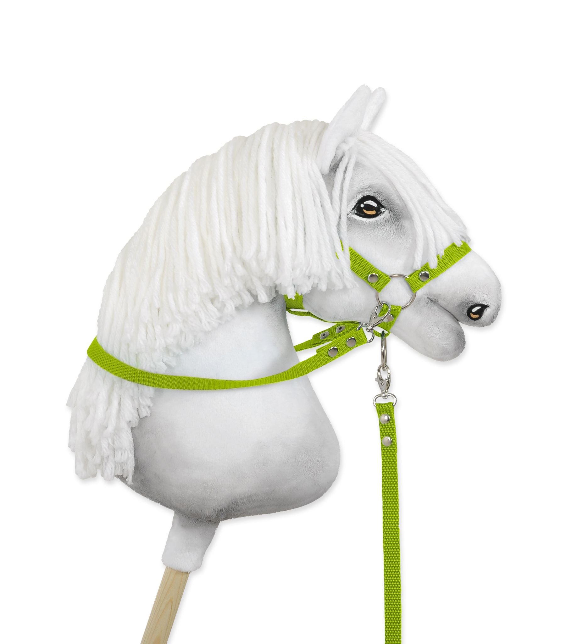 Hobby Horse reins for halters - lime