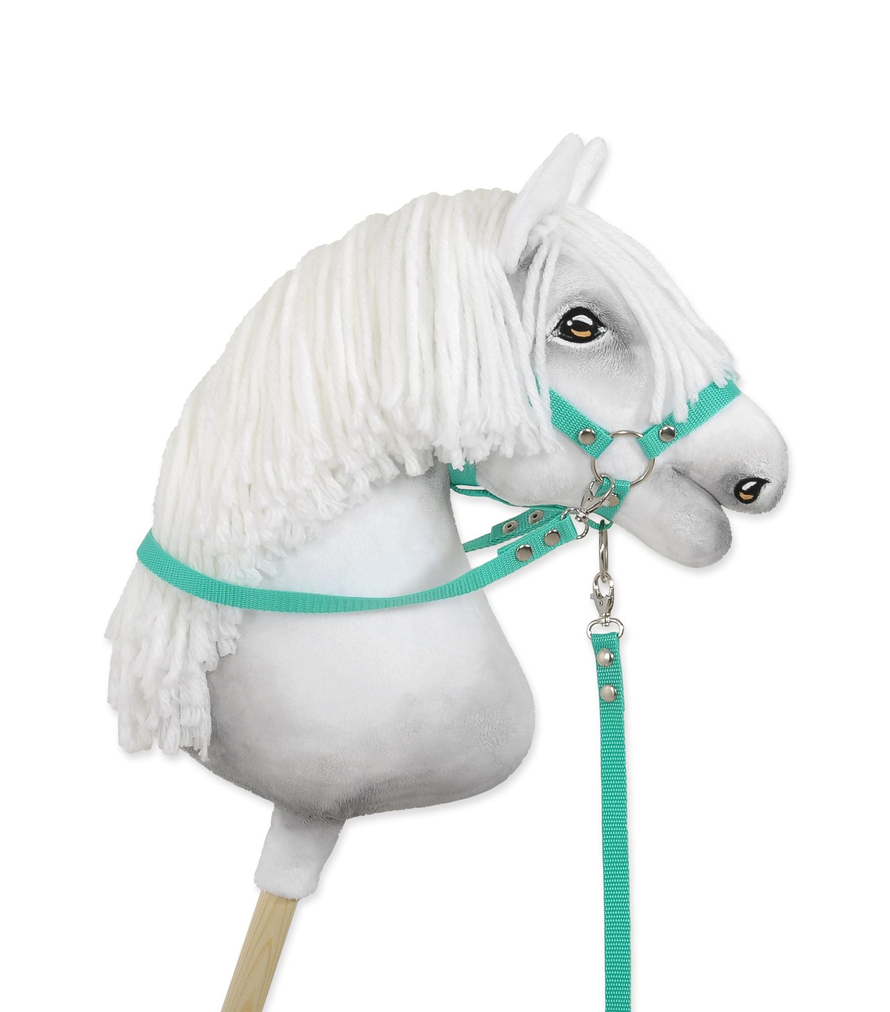 Hobby Horse reins for halters - mint