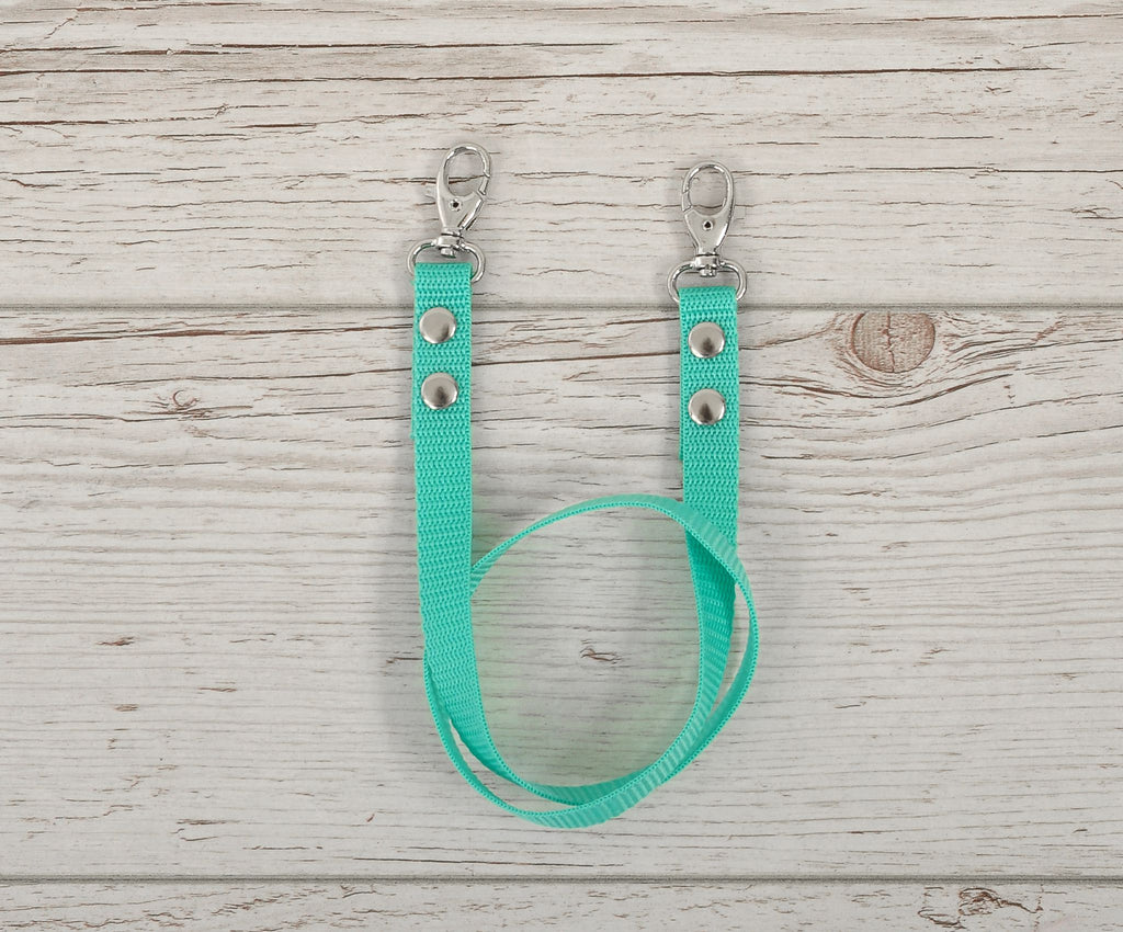 Hobby Horse reins for halters - mint