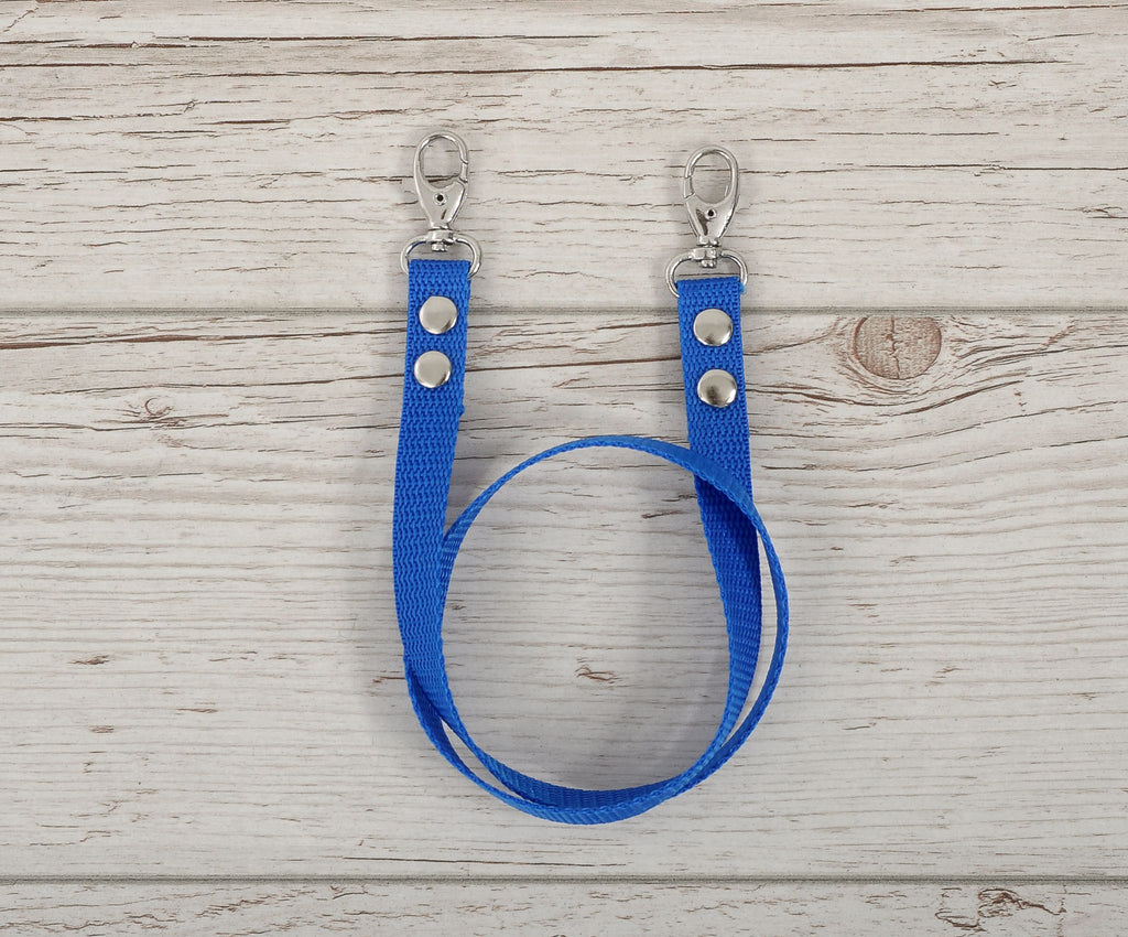 Hobby Horse reins for halters - blue