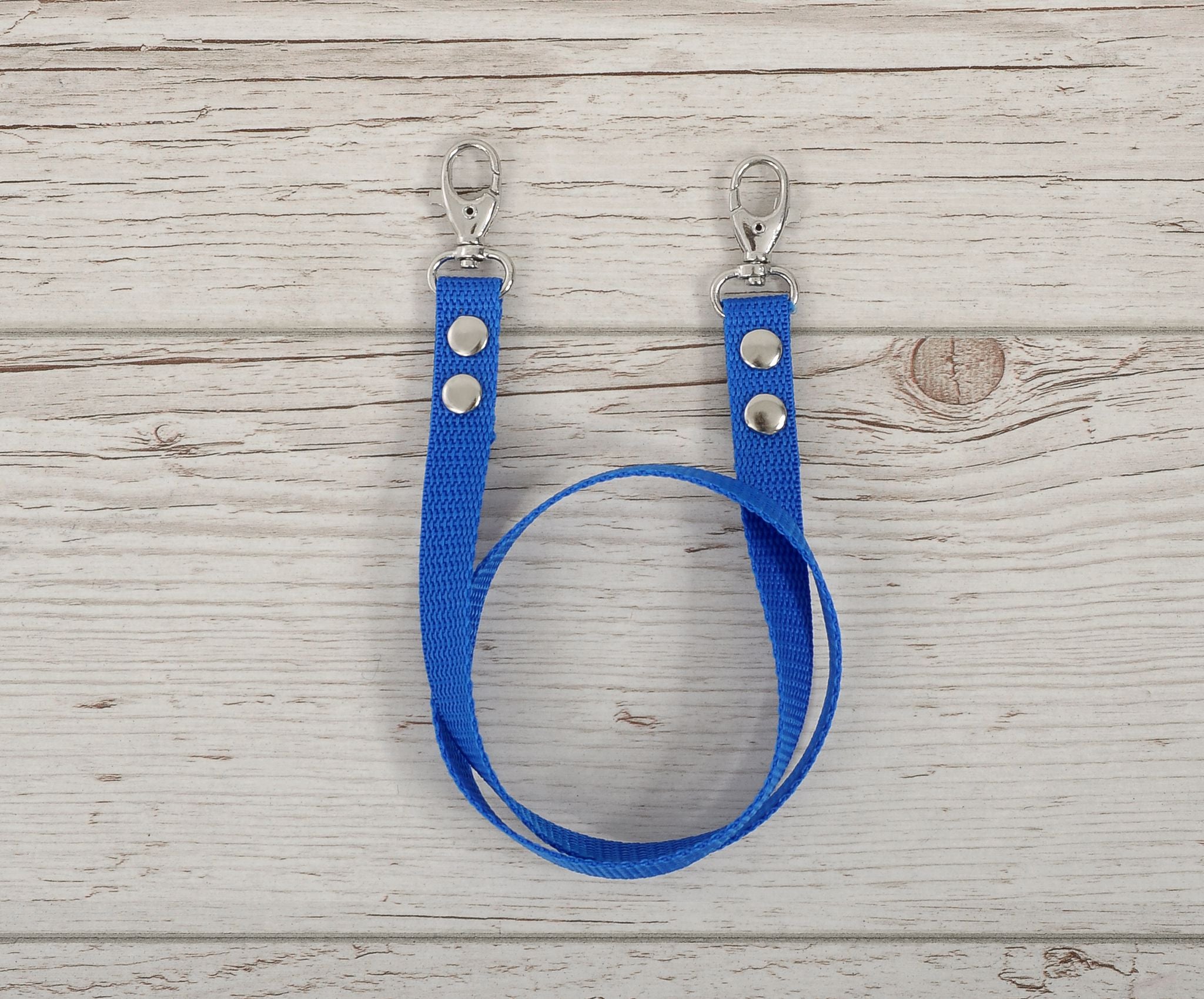 Hobby Horse reins for halters - blue