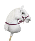 Hobby Horse reins for halters - plum