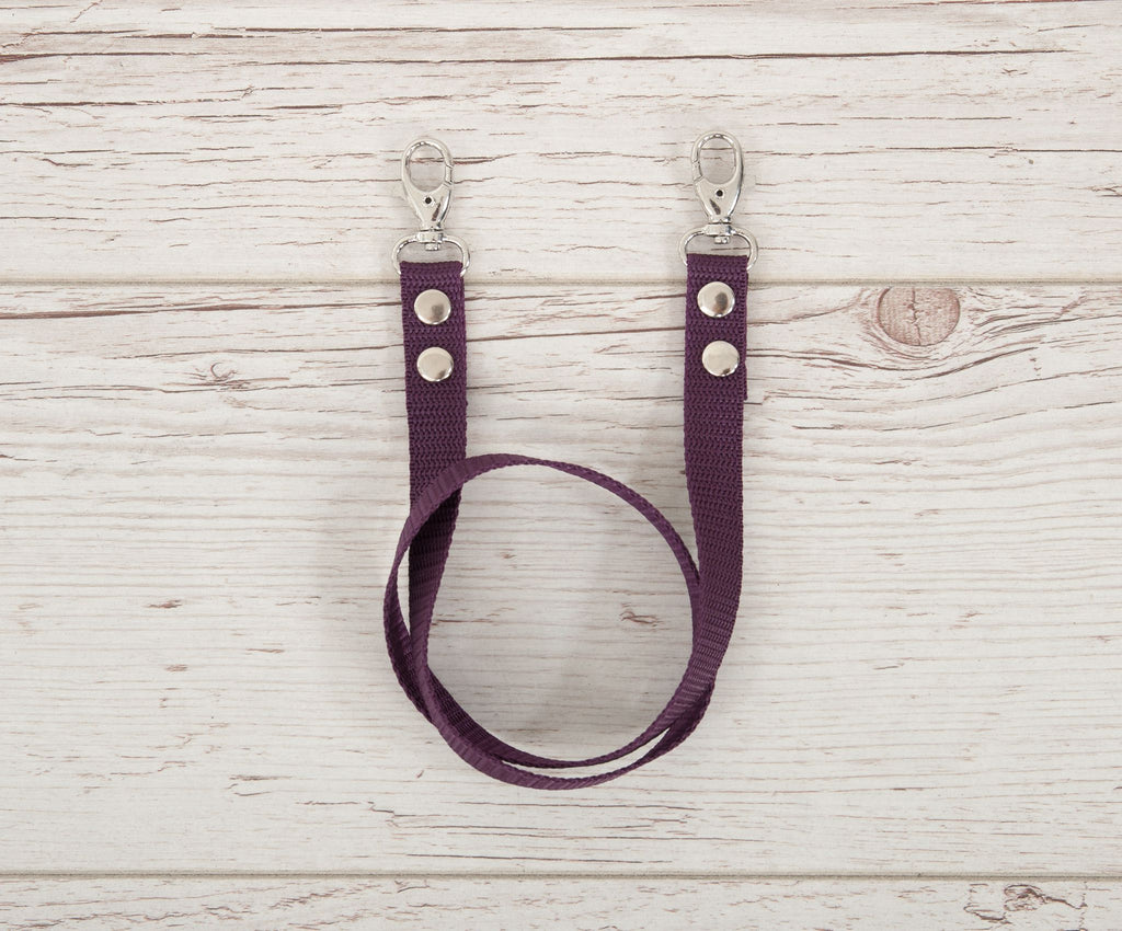 Hobby Horse reins for halters - plum