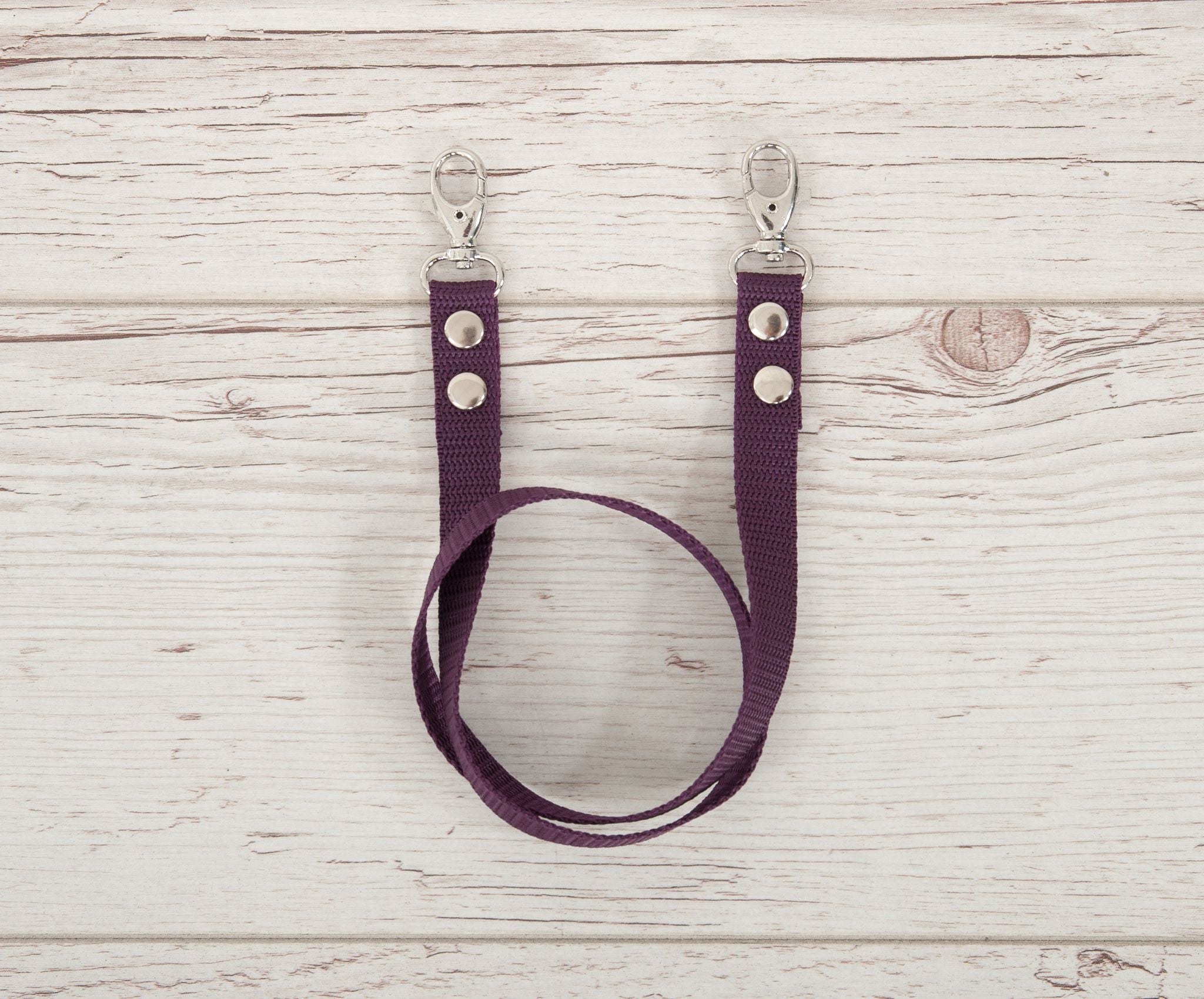 Hobby Horse reins for halters - plum