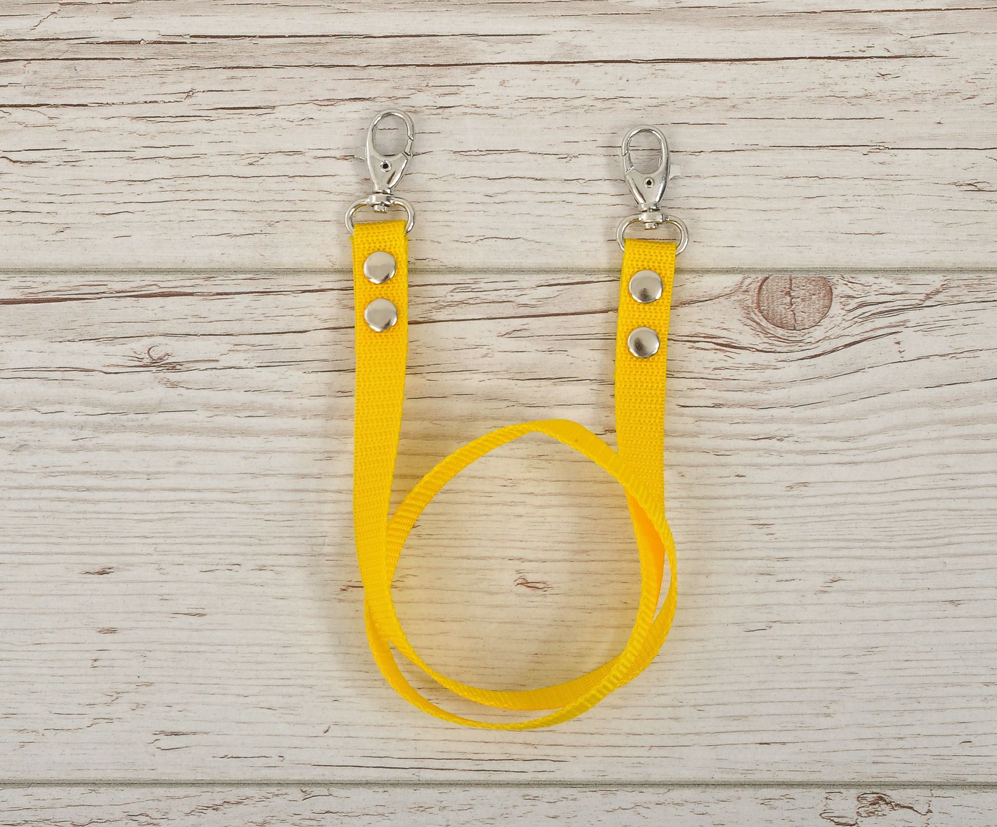 Hobby Horse reins for halters - yellow