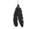 Tipi tent hanging - decorative large felt feathers 2pcs. - anthracite