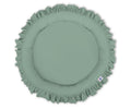 Nest with flounce - pastel green