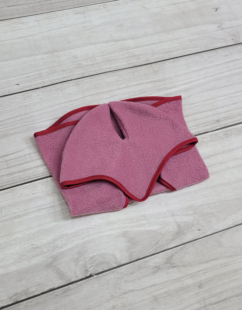 Set for Hobby Horse A4 and A5: Fleece blanket + earmuffs - berry