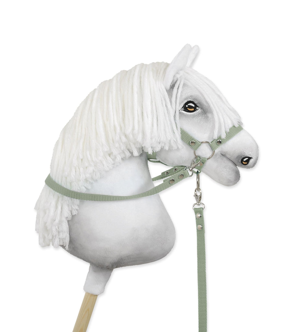 Hobby Horse reins for halters - sage