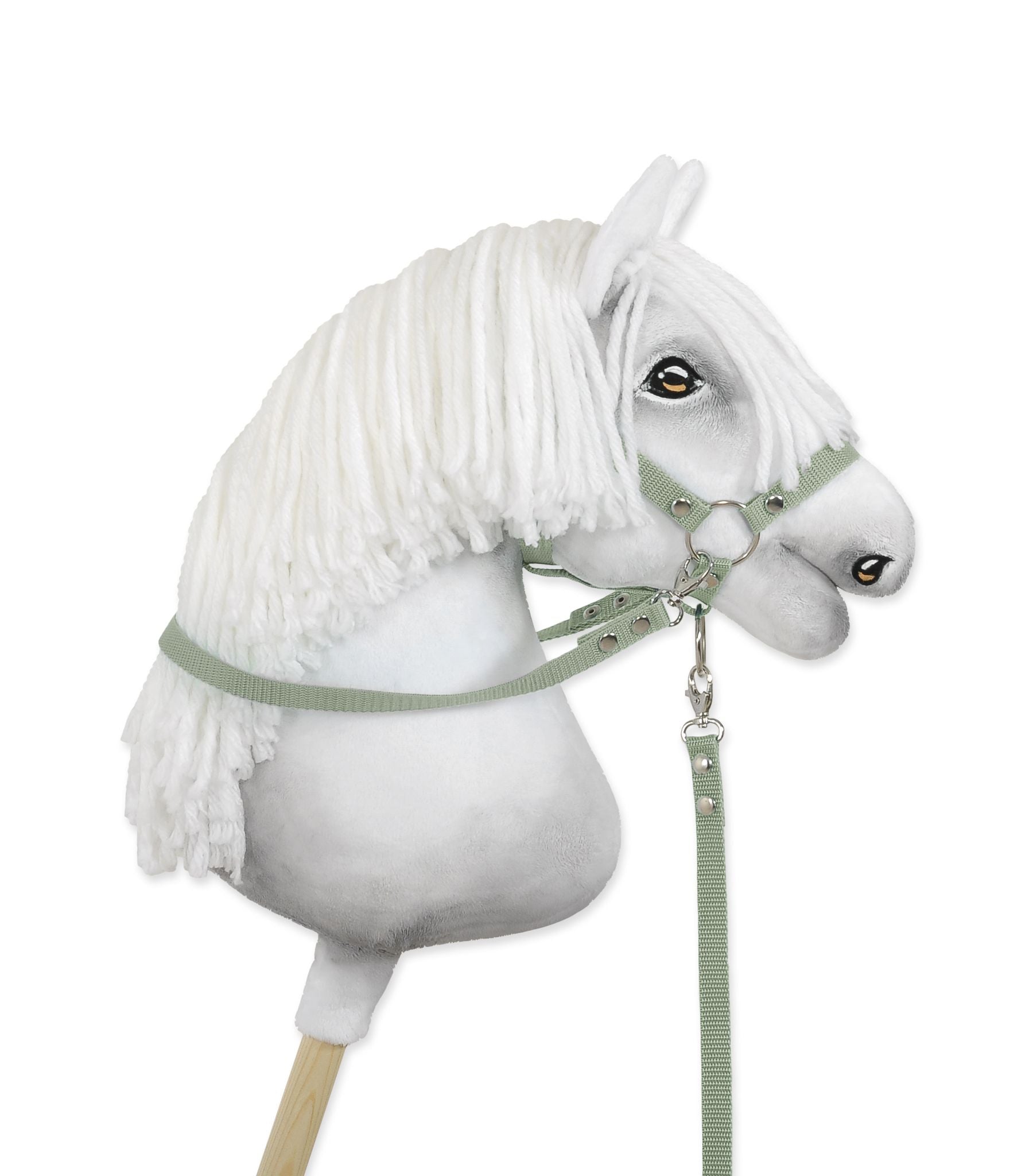 Hobby Horse reins for halters - sage